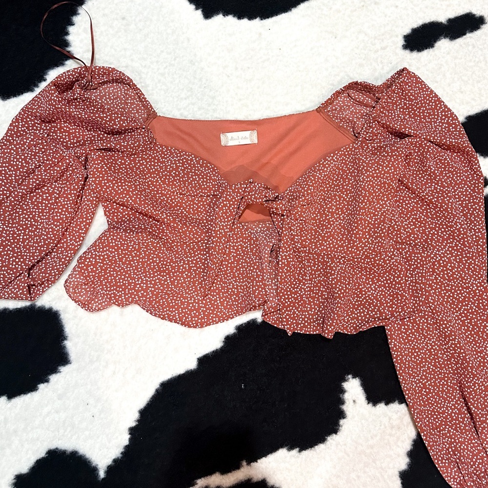 Altar’d State Long Sleeve Crop Top